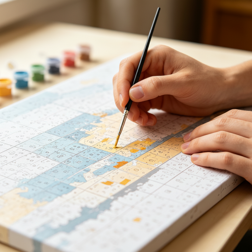 Paint-By-Numbers Coloring Service | We Paint Your Kit For You