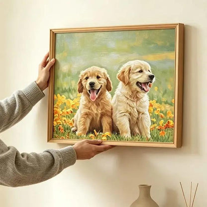 Multi-Pet & Family Heirloom Portraits Myoilarts