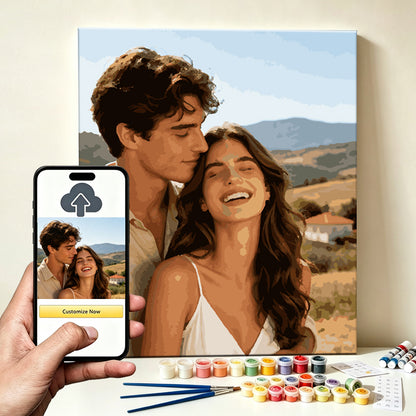 Custom paint by number | Paint by number kit | Paint by number kit adult | Paint by numbers | Diy paint by number | Gift for Her | for Him