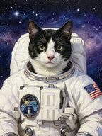 Careers & Roles Portraits – Custom Oil Paintings – THE ASTRONAUT