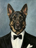 Careers & Roles Portraits – Custom Oil Paintings –THE GENTLEMAN