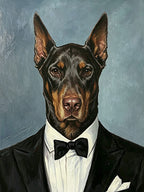 Careers & Roles Portraits – Custom Oil Paintings –THE GENTLEMAN