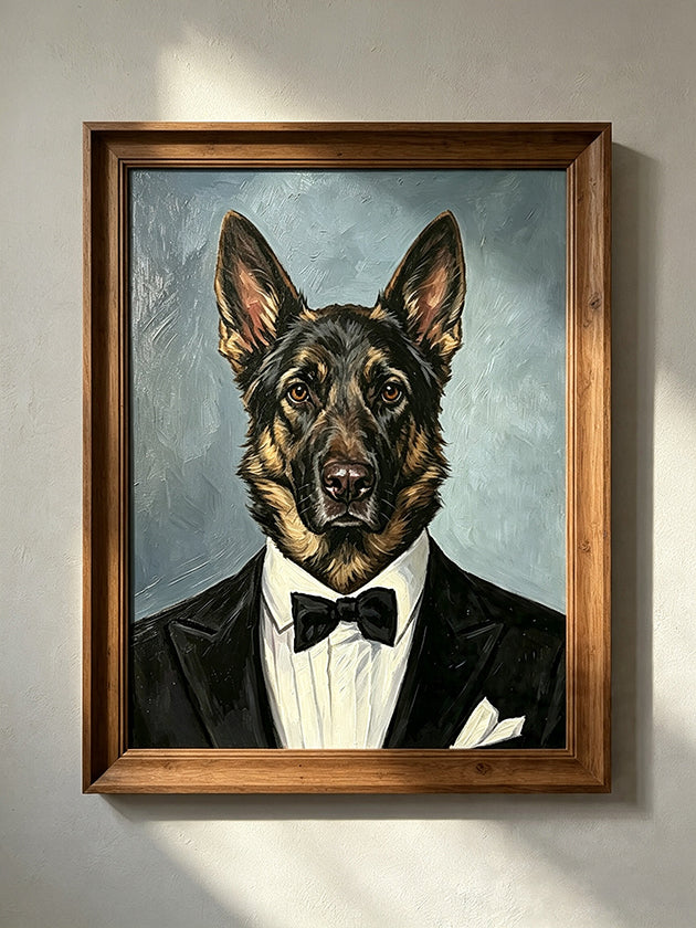 Careers & Roles Portraits – Custom Oil Paintings –THE GENTLEMAN