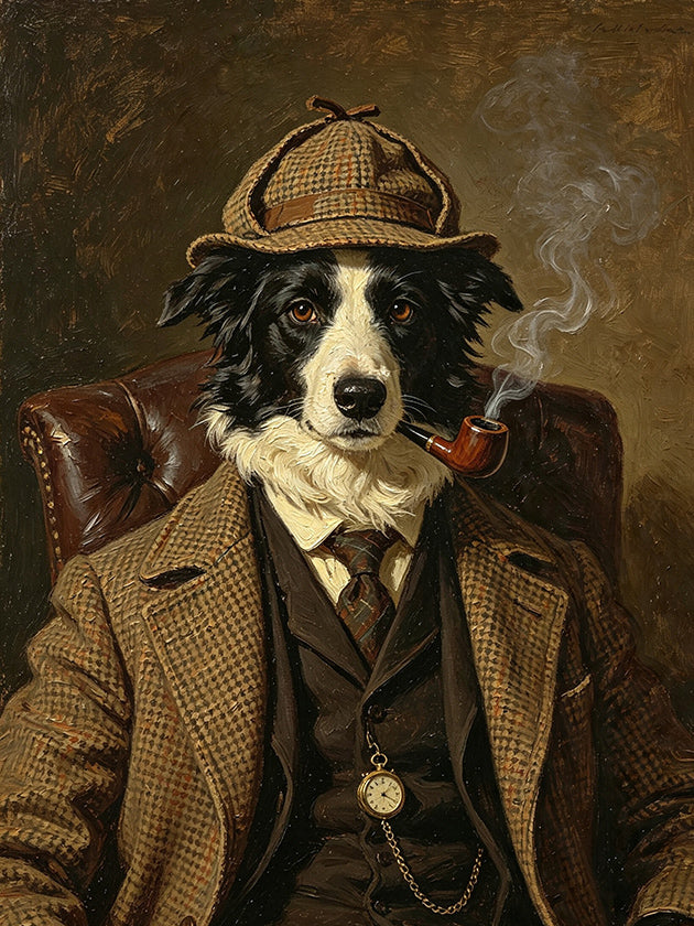 Careers & Roles Portraits – Custom Oil Paintings –THE DETECTIVE