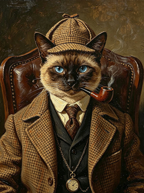 Careers & Roles Portraits – Custom Oil Paintings –THE DETECTIVE
