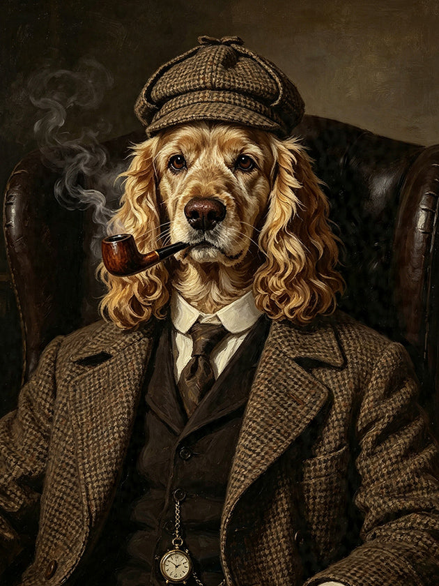 Careers & Roles Portraits – Custom Oil Paintings –THE DETECTIVE