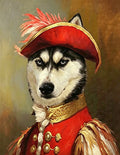 Custom Royal Pet Portrait Oil Painting – The KNIGHT