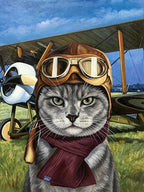 Careers & Roles Portraits – Custom Oil Paintings –The PILOT