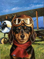 Careers & Roles Portraits – Custom Oil Paintings –The PILOT