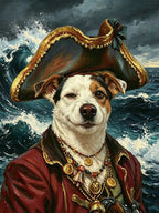 Careers & Roles Portraits – Custom Oil Paintings –THE PIRATE