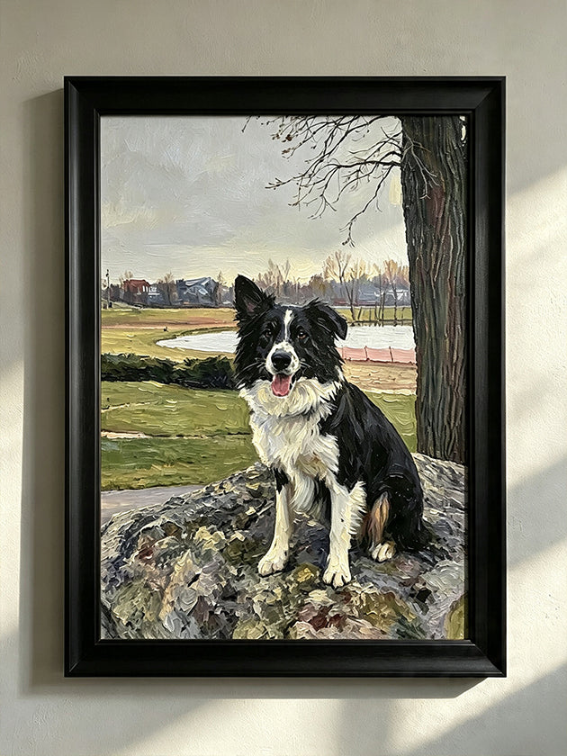 Custom Pet Oil Painting from Photo